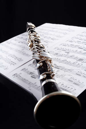 Musical background  instruments. Shot in studio.の写真素材