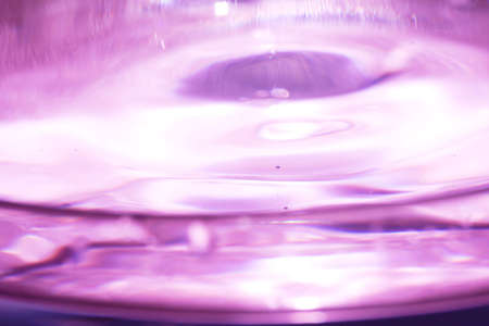 Fantastical water background. Drops, waves, splashes.の写真素材