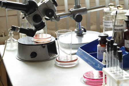 Medical science equitpment. Shot in a laboratory.
