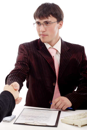 Group of business people working together. Shot in studio.
の写真素材