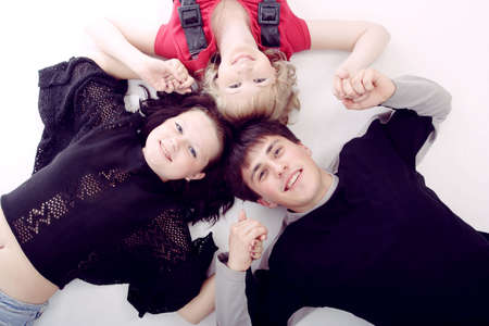 Portrait of a young people.Education background.
の写真素材