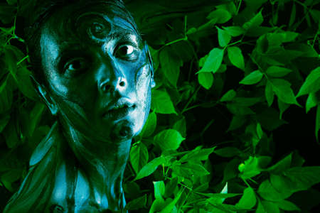 Bodypainting project: art, fashion, beautyの写真素材