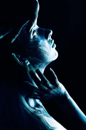 Bodypainting project: art, fashion, beautyの写真素材