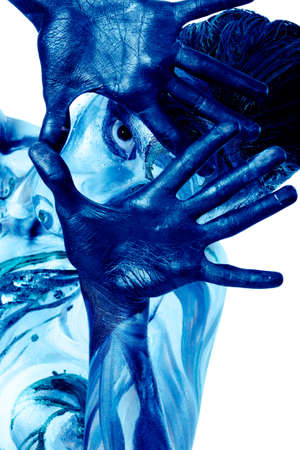 Bodypainting project: art, fashion, beautyの写真素材