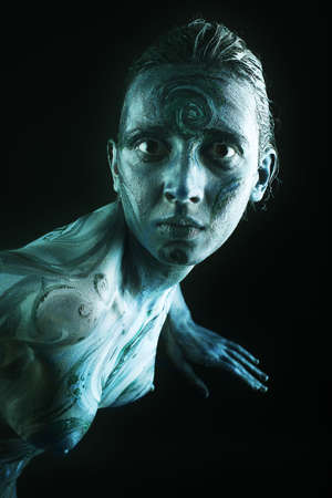 Bodypainting project: art, fashion, beautyの写真素材