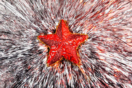 Christmas decorations (Santa gifts,adorning)の写真素材