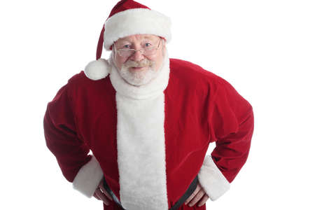 Xmas  background: Santa Claus, gifts,の写真素材