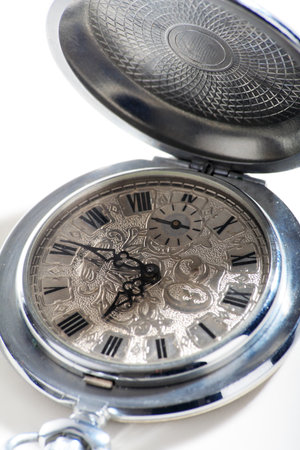 Shot of an old watch, retro style.