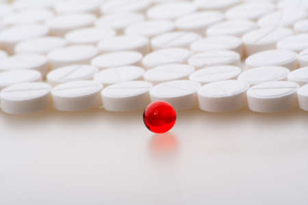 Super macro of medical pillsの写真素材