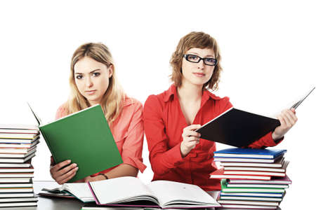 Group of students. Theme: education, friends, relations. の写真素材