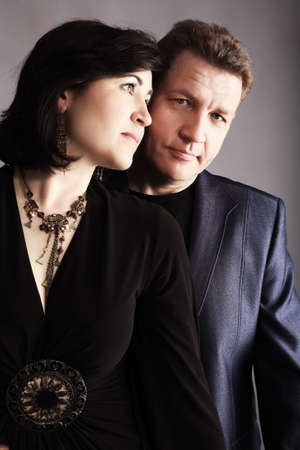 Portrait of a happy married couple.の写真素材