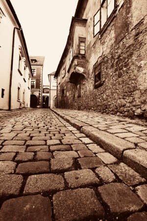 Old streets of Czech Republic - Europeの写真素材