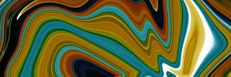 Alcohol ink abstract marble art with gold leaf foil design with agate type art.