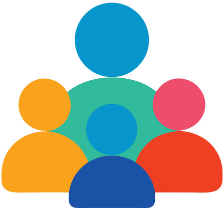 Teamwork, teamwork, business, people, icon, vector illustrationのイラスト素材