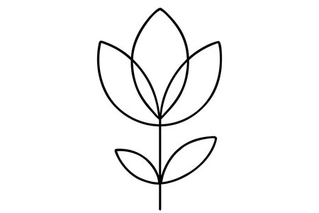leafs plant ecology isolated icon vector illustration designicon vector illustration designのイラスト素材