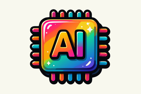 AI  design template. AI vector icon. AI vector icon.