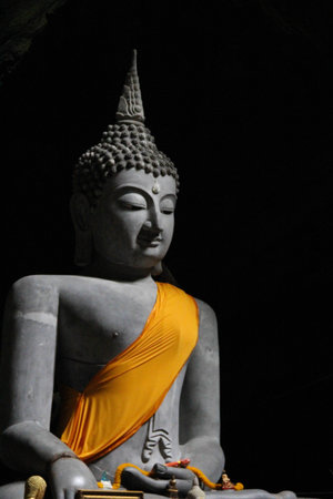 Buddha statue in thailandの写真素材
