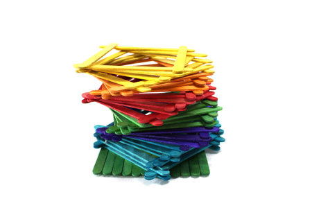 plant colorful Art handmade の写真素材