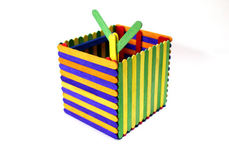 plant colorful Art handmade の写真素材