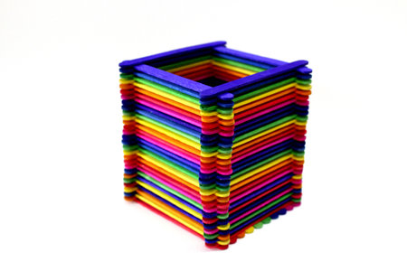 plant colorful Art handmade の写真素材