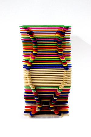 plant colorful Art handmade の写真素材