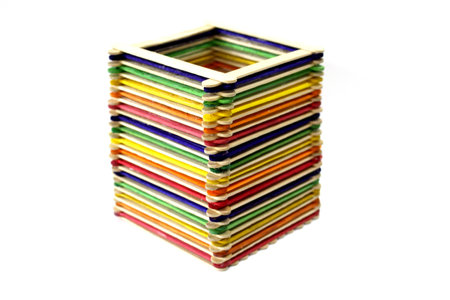 plant colorful Art handmade の写真素材