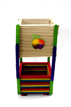 plant colorful Art handmade の写真素材