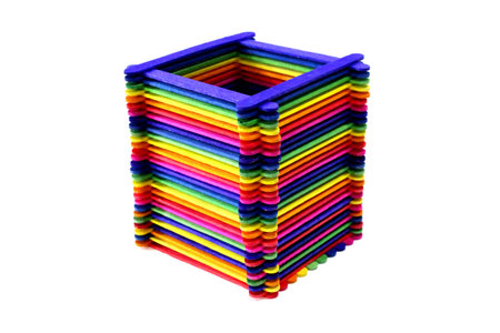 plant colorful Art handmade の写真素材