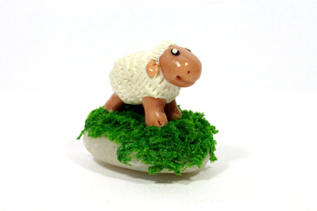 sheep clay Thaiの写真素材