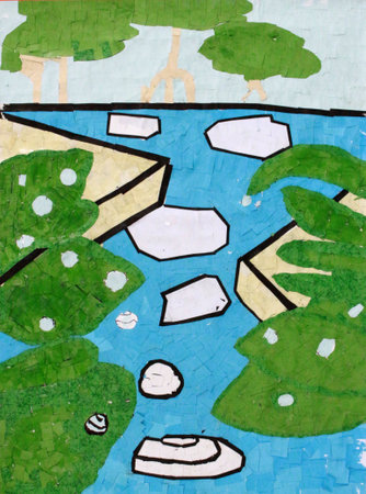 Sticking and Gluingの写真素材