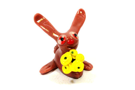 rabbit clay Thaiの写真素材