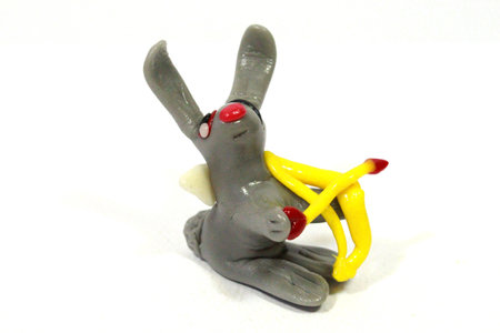 rabbit clay Thaiの写真素材