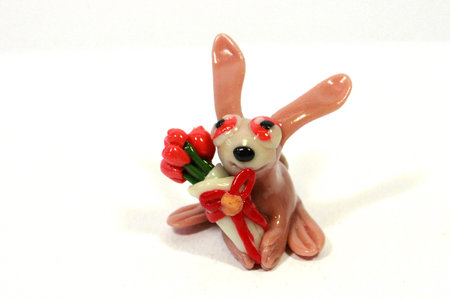rabbit clay Thaiの写真素材