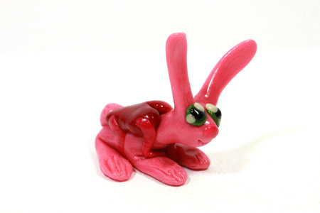 rabbit clay Thaiの写真素材