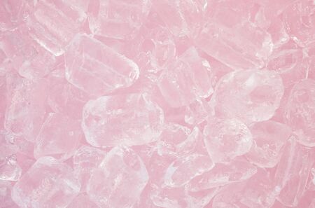 Pink ice.の写真素材