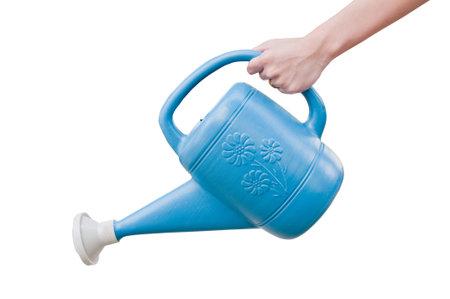 Handle the plants の写真素材