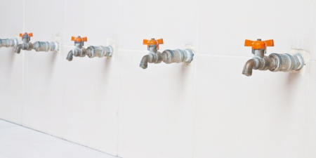 Old tap water.の写真素材