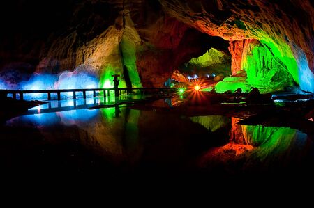 Light and caveのeditorial素材