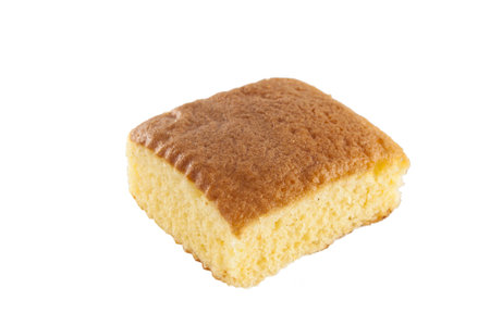 Bread isolated on white background.