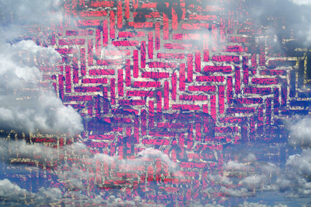 abstract the old grunge wall for background