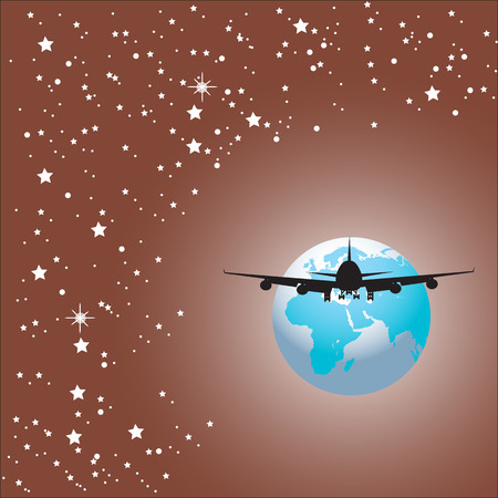 Air travel.eps10のイラスト素材