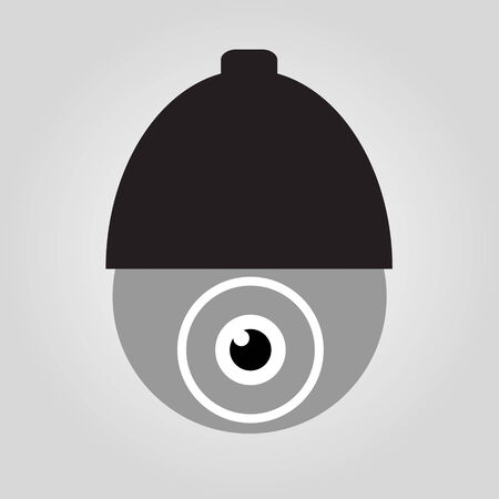 Icon CCTV camera. Security cameraのイラスト素材