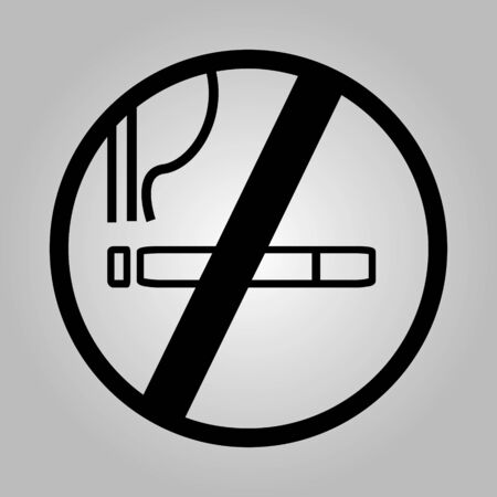 No smoking signのイラスト素材