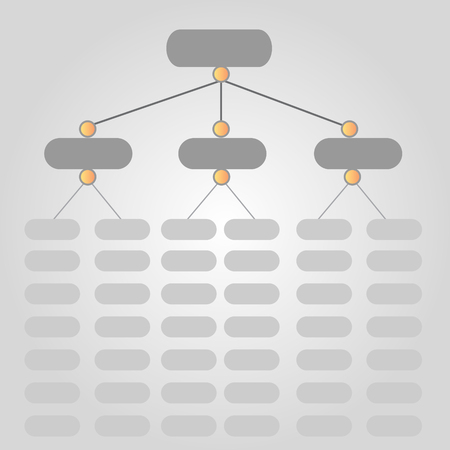 Empty diagram in vector formatのイラスト素材