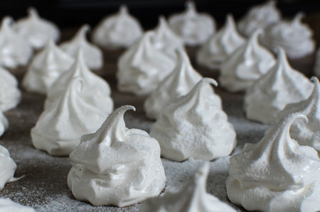 homemade marshmallows on agarの写真素材