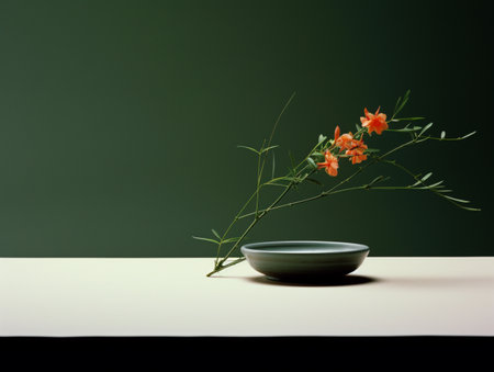 Floral arrangements flowers vase spherical picture AI Generated Imageの素材