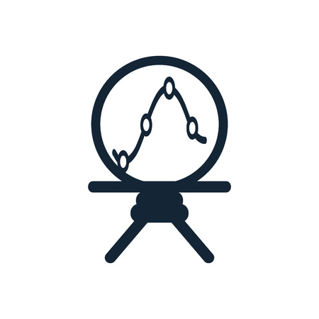 business analysis iconのイラスト素材