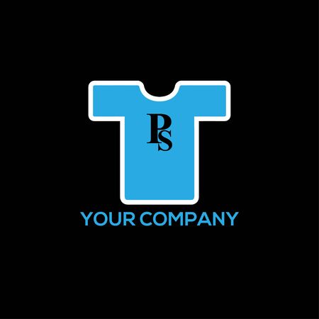 Creative t-shirt silkscreen logo symbol vector imageのイラスト素材