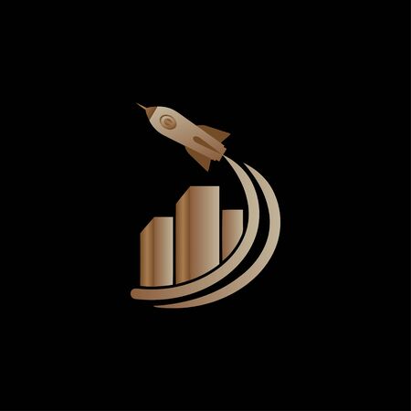 Real estate colorful logo vector designのイラスト素材