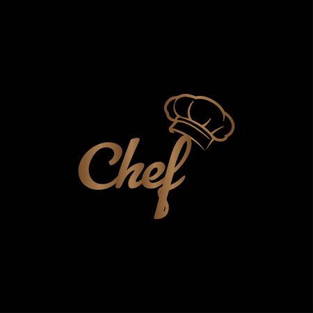 Happy Chef Design vectorのイラスト素材